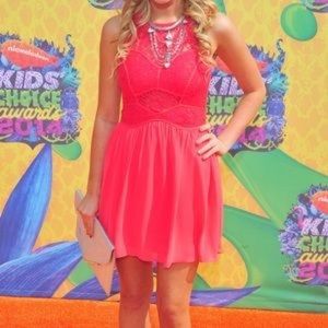 BCBGeneration “Teaberry” Lace Bandeau Dress